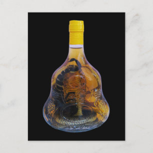 Cobra Snake Vs Scorpion Whiskey ... Yadong Lao Vykort