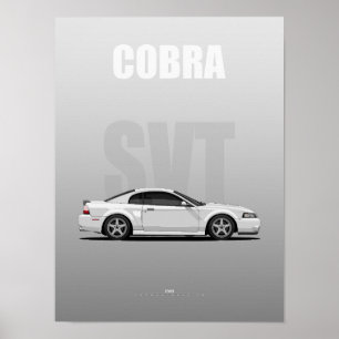 Cobra SVT American Muscle-bil Poster