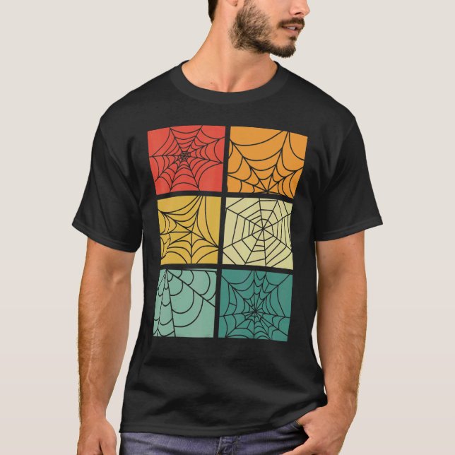 Cobweb Animal Spider Pet Tarantula Pop Spider T Shirt (Framsida)