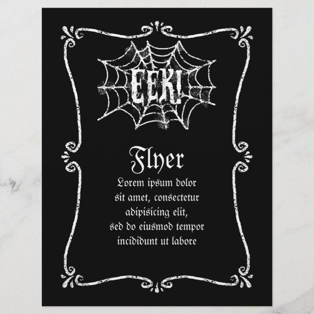 Cobweb EEK Reklamblad (Framsidan)