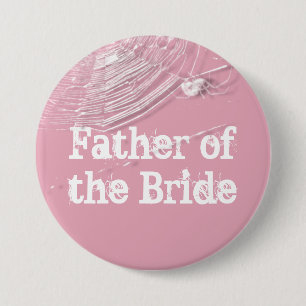 Cobwebs och White Spiders Far i Bride Knapp