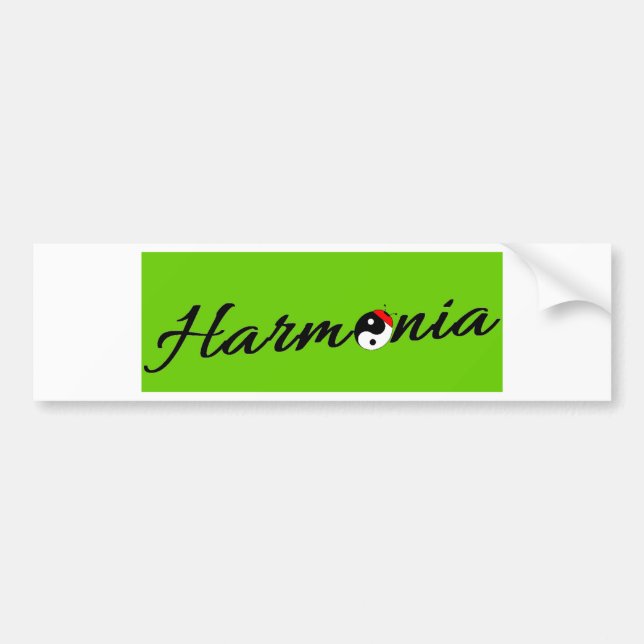 Coccinelle Harmonia zen Bildekal (Framsidan)