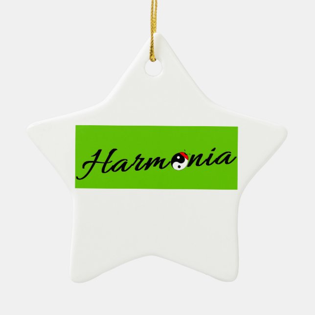 Coccinelle Harmonia zen Julgransprydnad Keramik (Framsidan)