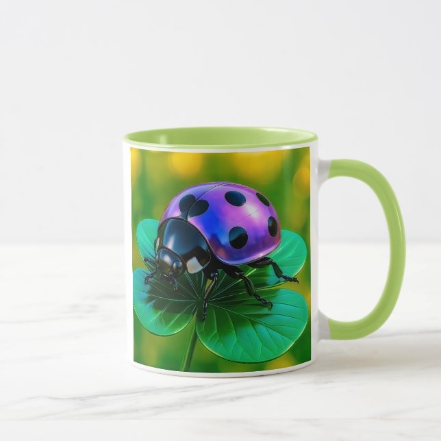 Coccinelle sur trèfle mugg (Höger)