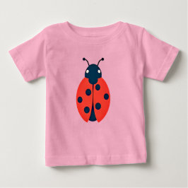 Coccinelle, T-shirt en jersey fin pour bébés