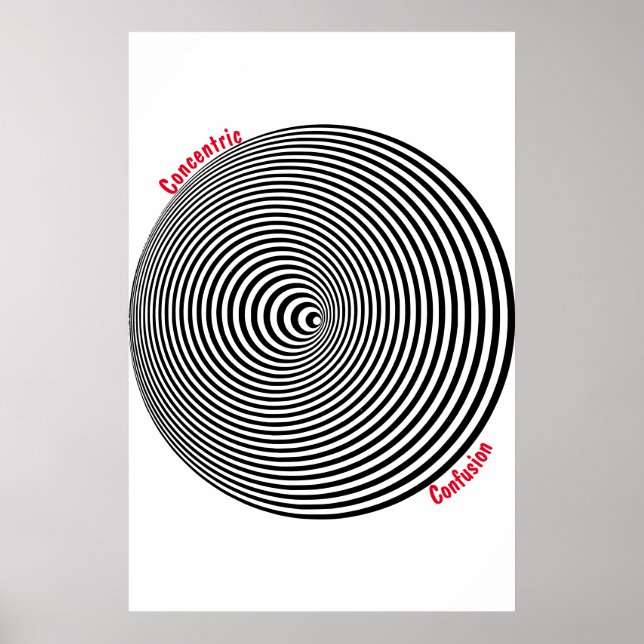 Cocentric Confusion Poster (Framsidan)