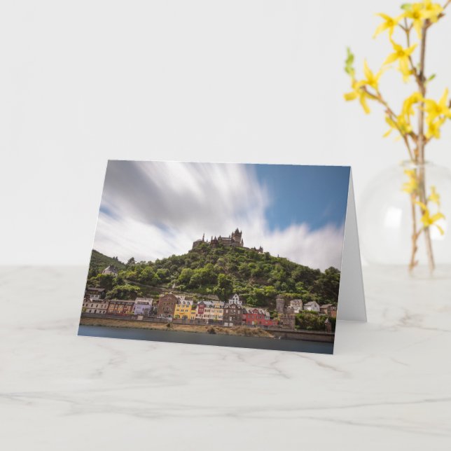 Cochem an der Mosel Kort (Gul blomma)