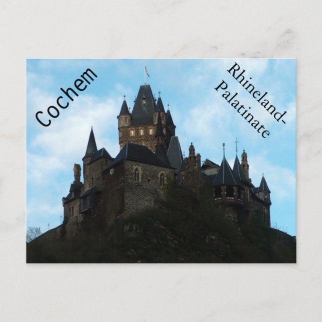 Cochem Castle in Tyskland Vykort (Framsida)