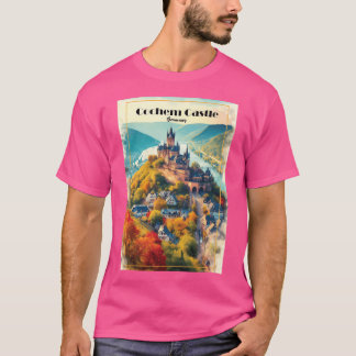 Cochem Castle Tyskland T Shirt