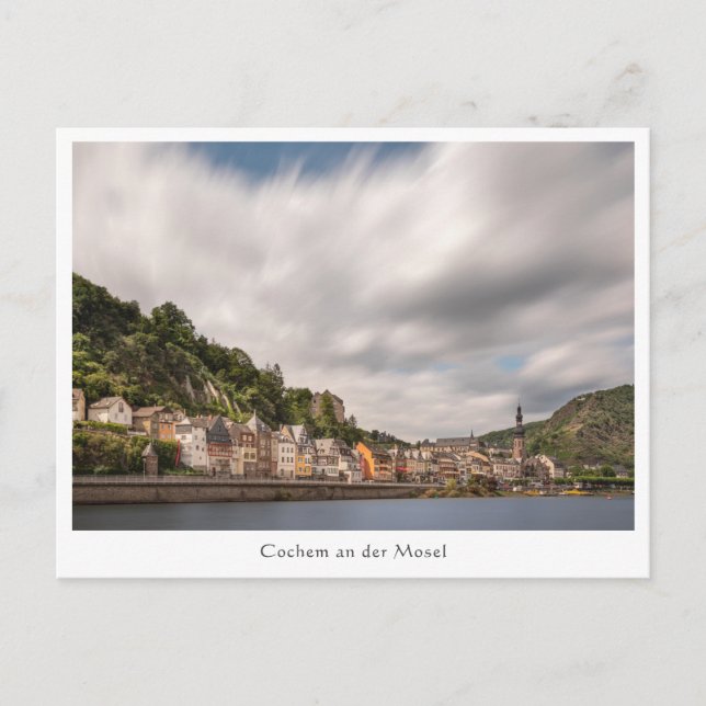Cochem Mosel Tyskland Vykort (Framsida)
