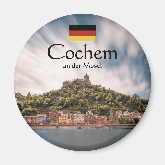 Cochem Tyskland Souvenir Magnet (Framsidan)