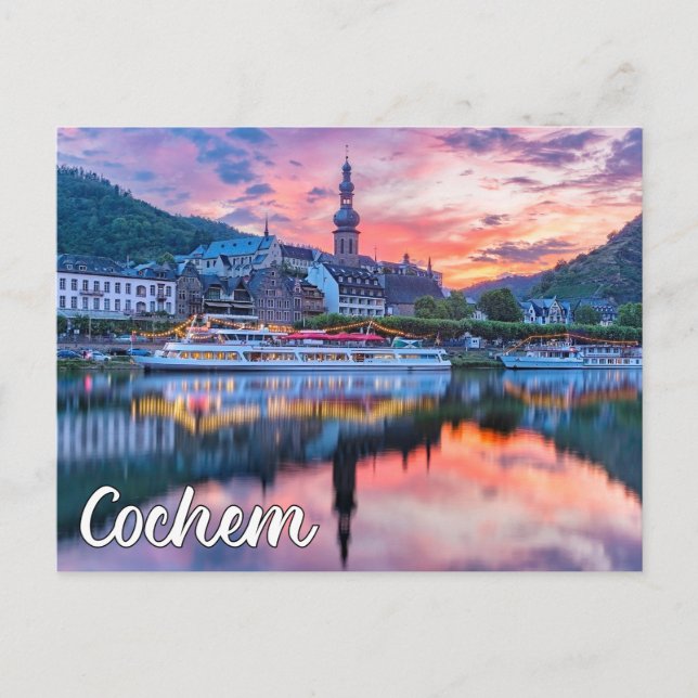Cochem, Tyskland Vykort (Framsida)