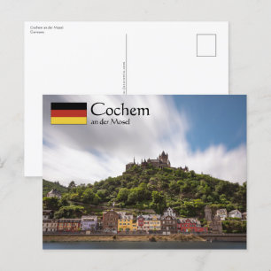 Cochem Tyskland Vykort