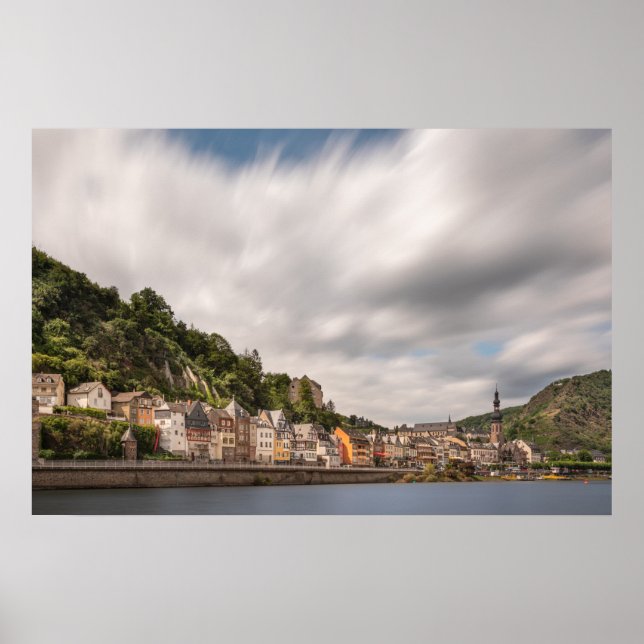Cochem vid Mosel - Tyskland Poster (Framsidan)