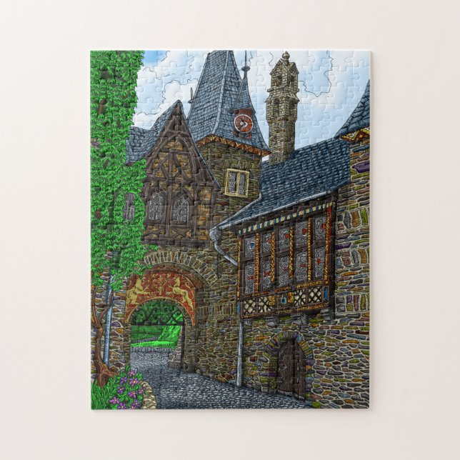 Cochems slott pussel (Vertikal)