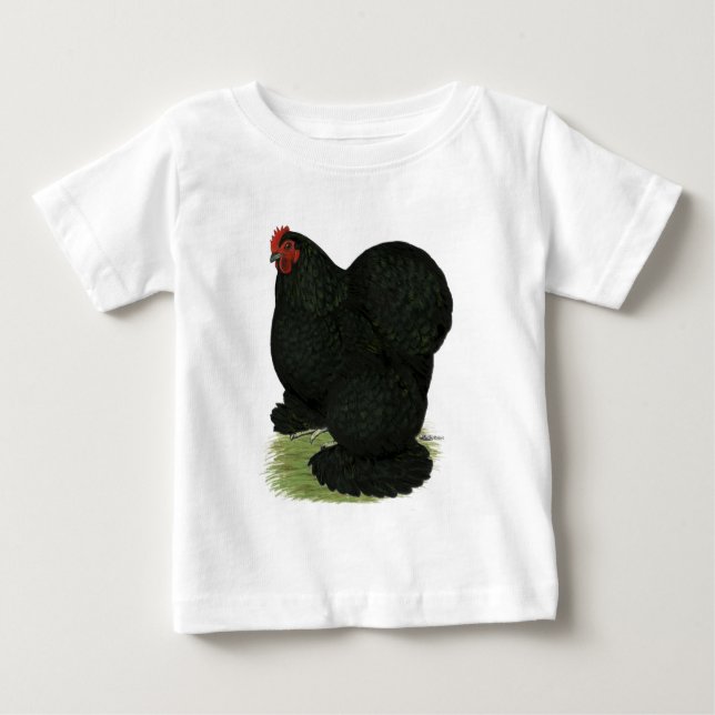 Cochin: Black Hen Tee Shirt (Framsida)