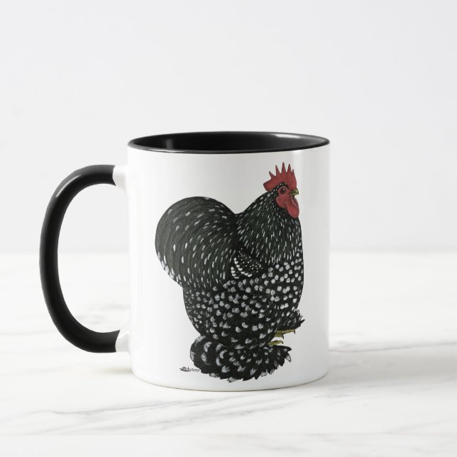 Cochin:  Black Mottle Mugg (Vänster)