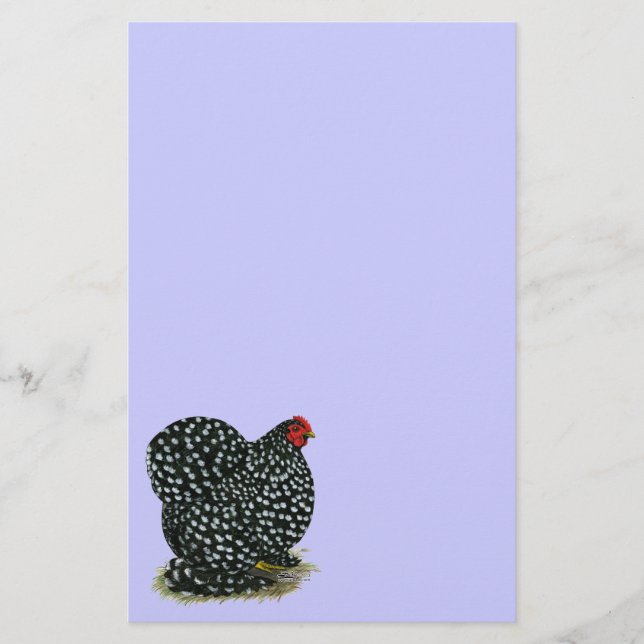 Cochin Mottled Hen (Framsida)