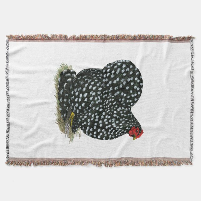 Cochin Mottled Hen Filt (Framsidan)
