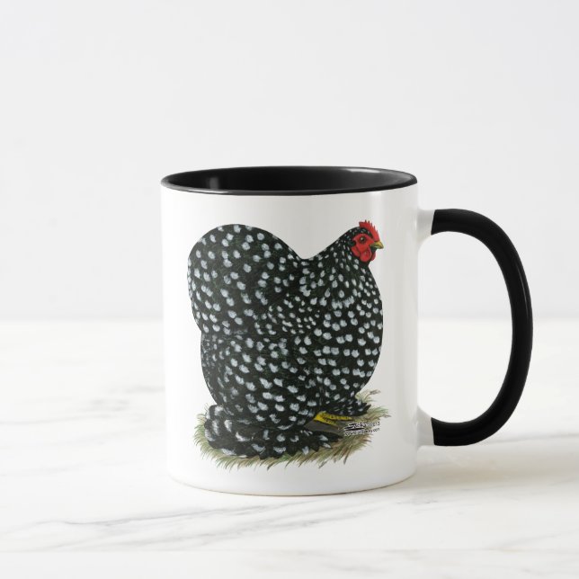 Cochin Mottled Hen Mugg (Höger)