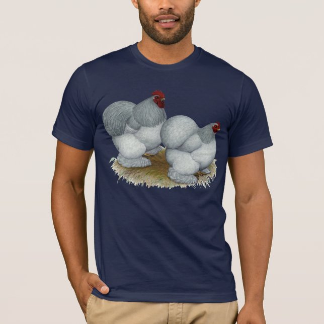 Cochin:  Self Blue T Shirt (Framsida)