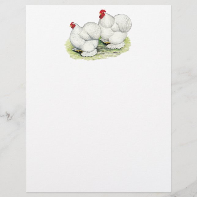 Cochin: White Bantams (Framsida)