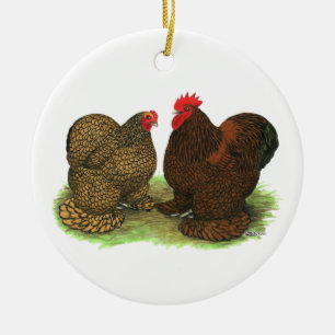 Cochins_Guld_Snöre_2 Julgransprydnad Keramik