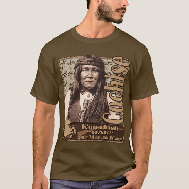Cochise Chiricahua Apache chef Tee (Framsida)