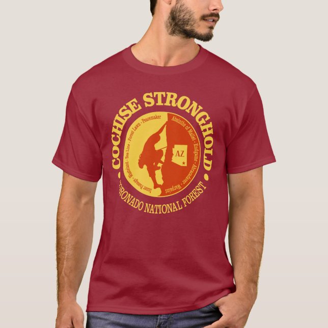 Cochise Stronghold (klättring) T Shirt (Framsida)