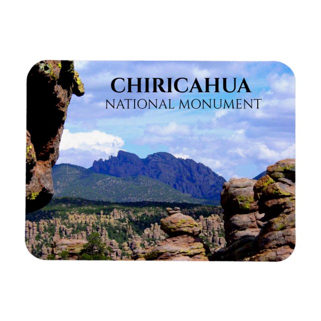 Cochise's Head, Pinnacles, Chiricahua NM, Arizona Magnet (Horisontell)