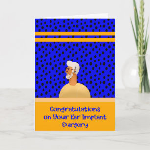 Cochlear Ear Implant Surgery Card Kort