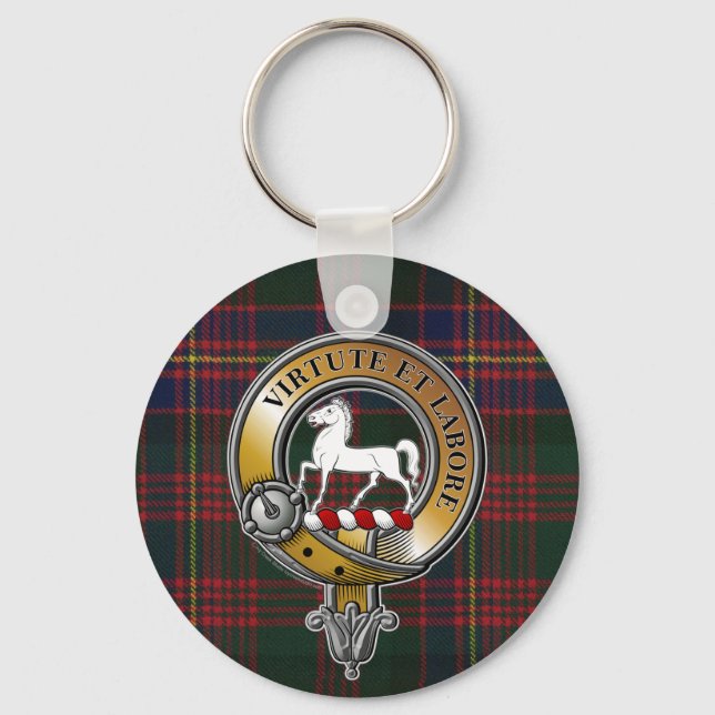 Cochrane Tartan & Badge Nyckelring (Framsida)