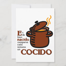 Cocido Inbjudningar