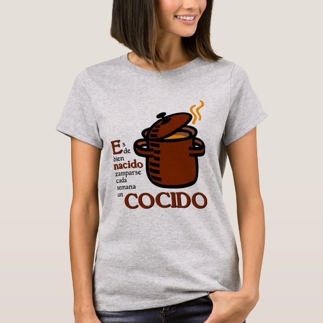 Cocido T Shirt (Framsida)