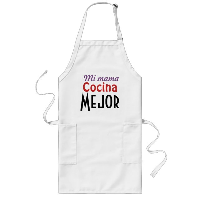 cocina mejor delantar långt förkläde (Framsidan)