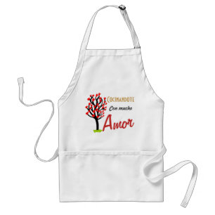 COCINANDOTE CON MUCHO KÄRLEK FÖRKLÄDE