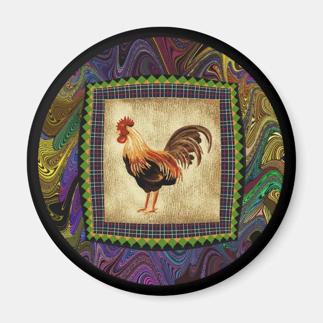 Cock-a-doodle-doo Magnet (Framsidan)