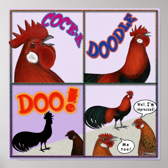 Cock-A-Doodle-Doo! Poster (Framsidan)