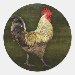 Cock-A-Doodle-Doo Sticker Runt Klistermärke