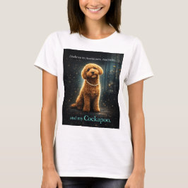Cockapoo Citat T-Shirt | Elegant Hundägare Present