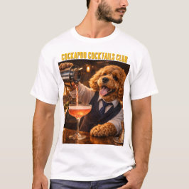 Cockapoo Cocktail Club Tröja Rolig Hund Present