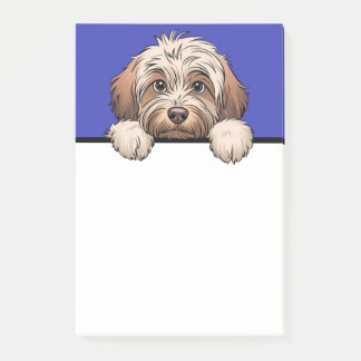 Cockapoo Cute Stationery Puppy Hund älskare-gåvor Post-it Block