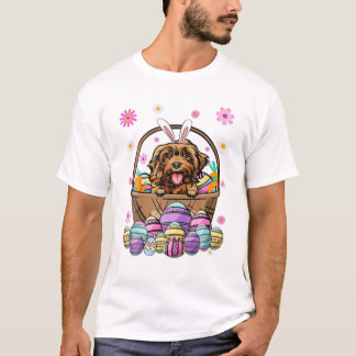 Cockapoo Dog Happy Easter Day T Shirt