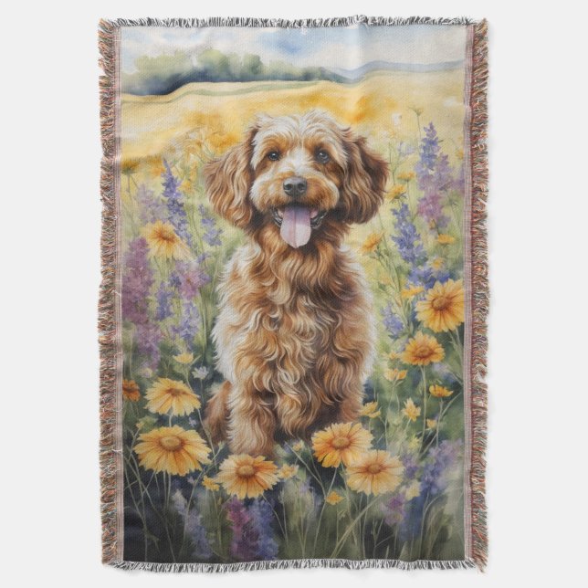 Cockapoo Filt (Framsidan Vertikal)