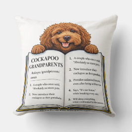 Cockapoo Grandparents Gift | Funny Dog Kudde