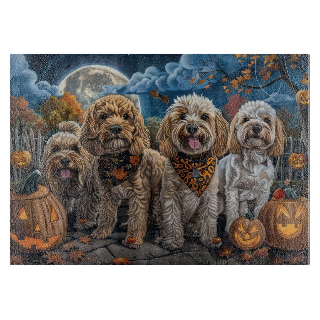 Cockapoo Halloween Kuslig (Framsidan)