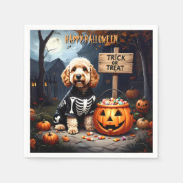Cockapoo Halloween Pappersservett