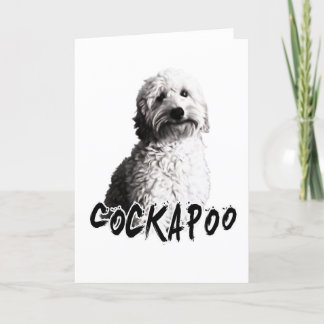 Cockapoo Helgkort