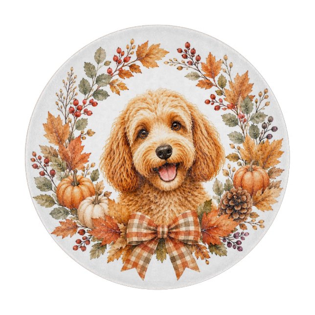 Cockapoo höstkrans (Framsidan)