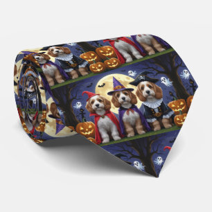 Cockapoo Hund Pumpkin Halloween Funny Slips